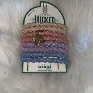 Scunci Pastel Hairtie Elastics wicked Set 8 pack